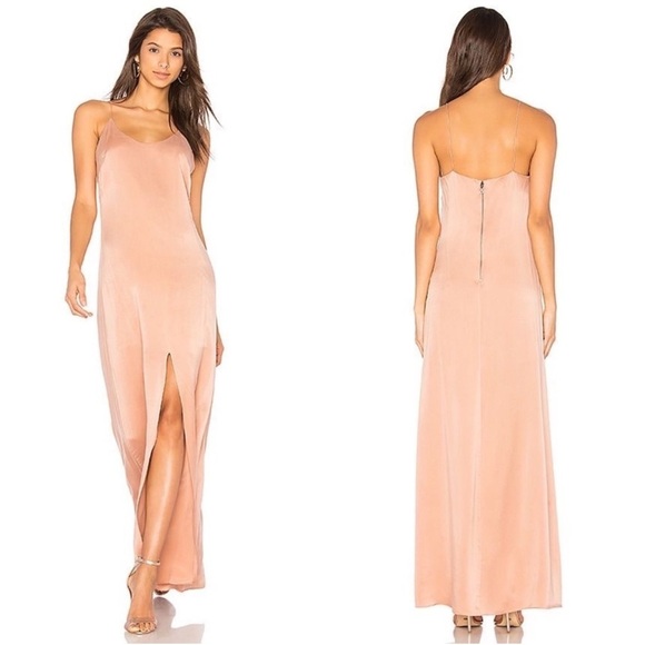 Alice + Olivia Elza Dress in Rose Tan - Picture 3 of 9